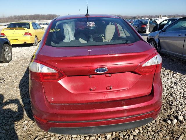 3FADP4BJ7HM131094 - 2017 FORD FIESTA SE RED photo 6