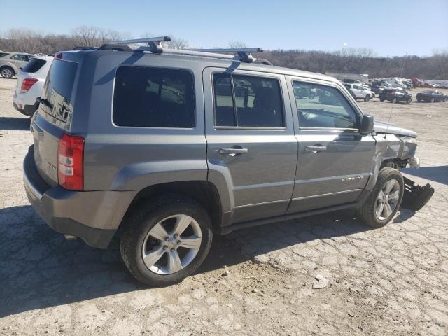 1C4NJRCB6DD233805 - 2013 JEEP PATRIOT LIMITED GRAY photo 3