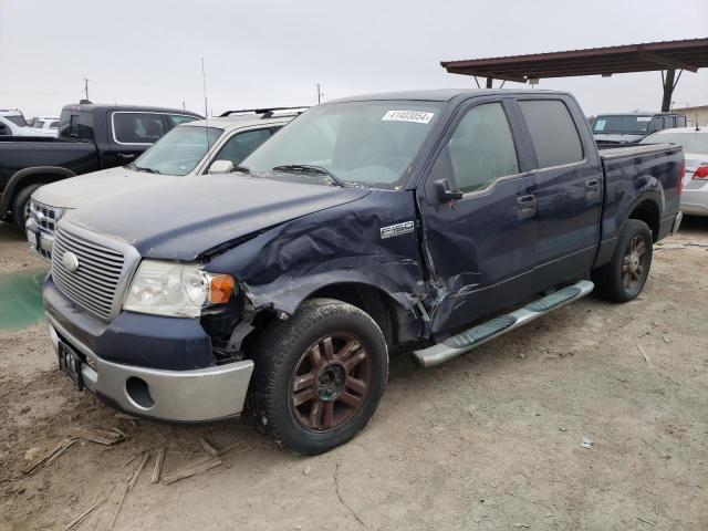 1FTPW12566KB62059 - 2006 FORD F150 SUPERCREW BLUE photo 1