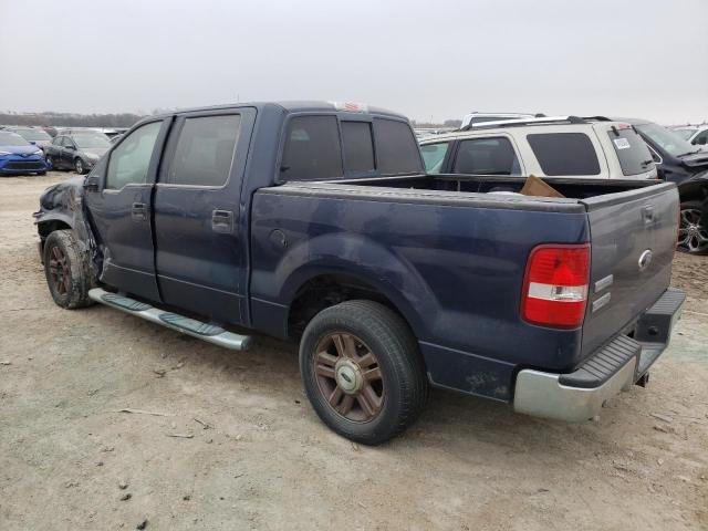 1FTPW12566KB62059 - 2006 FORD F150 SUPERCREW BLUE photo 2