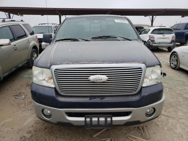 1FTPW12566KB62059 - 2006 FORD F150 SUPERCREW BLUE photo 5