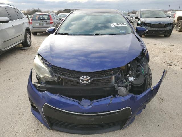 2T1BURHE5FC406968 - 2015 TOYOTA COROLLA L BLUE photo 5