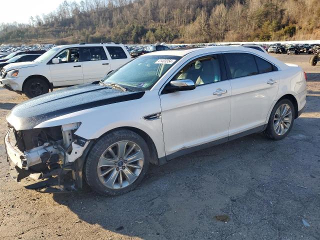 1FAHP2FW4CG142844 - 2012 FORD TAURUS LIMITED WHITE photo 1