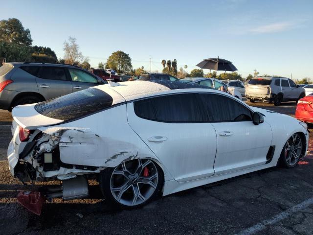 KNAE45LC6L6080674 - 2020 KIA STINGER GT1 WHITE photo 3