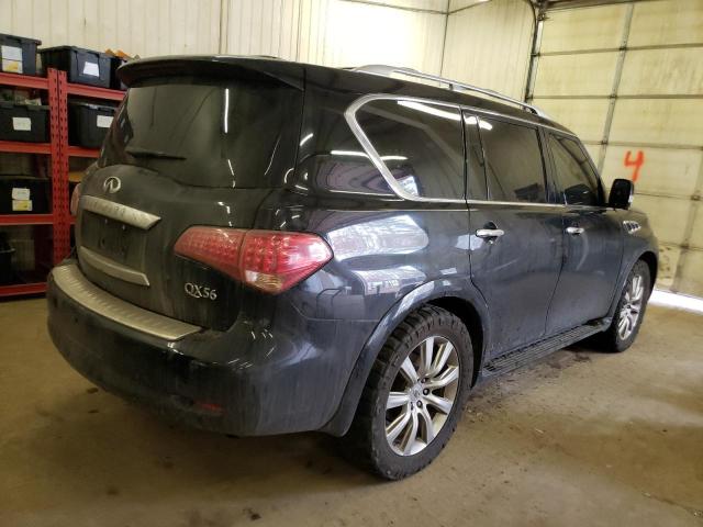 JN8AZ2NC3C9317624 - 2012 INFINITI QX56 BLACK photo 3