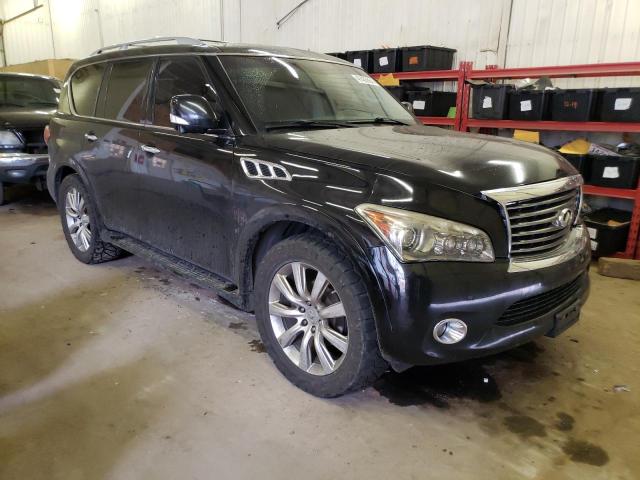 JN8AZ2NC3C9317624 - 2012 INFINITI QX56 BLACK photo 4