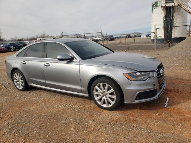 WAUHGAFC7FN016162 - 2015 AUDI A6 PRESTIGE GRAY photo 4