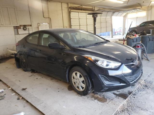 KMHDH4AE4GU626516 - 2016 HYUNDAI ELANTRA SE BLACK photo 4