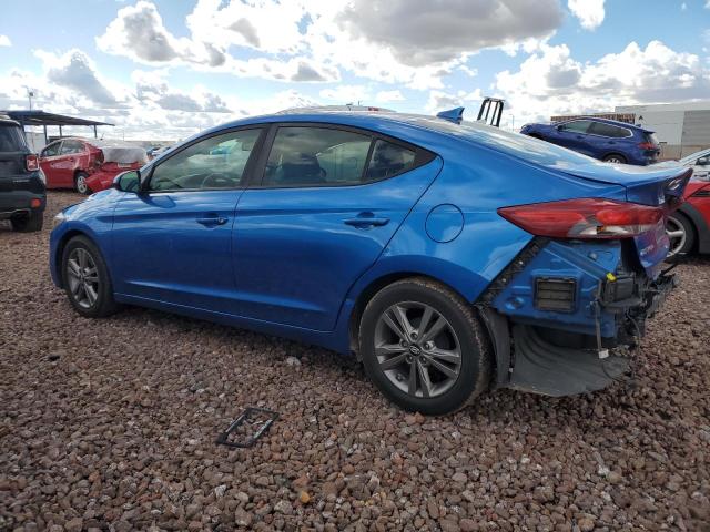 5NPD84LF9HH091155 - 2017 HYUNDAI ELANTRA SE BLUE photo 2