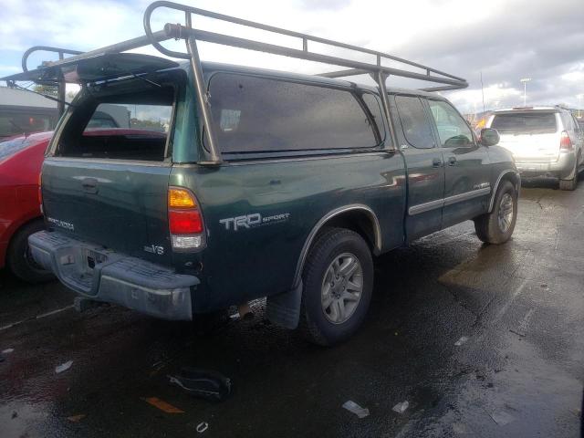 5TBRT34173S404412 - 2003 TOYOTA TUNDRA ACCESS CAB SR5 GREEN photo 3