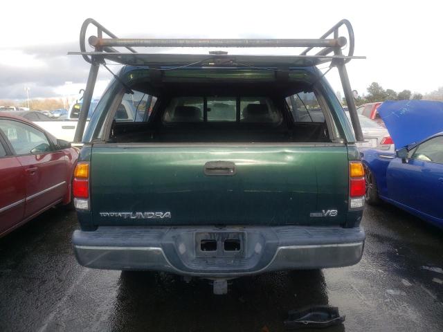 5TBRT34173S404412 - 2003 TOYOTA TUNDRA ACCESS CAB SR5 GREEN photo 6