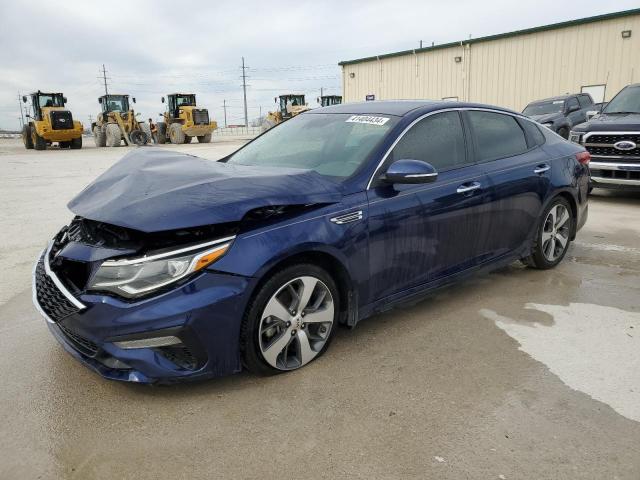 5XXGT4L37LG417847 - 2020 KIA OPTIMA LX BLUE photo 1