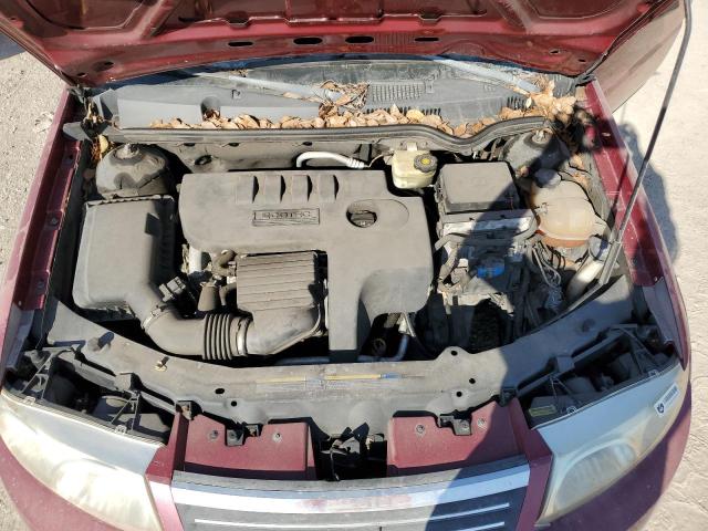 1G8AL54F05Z136293 - 2005 SATURN ION LEVEL 3 RED photo 11