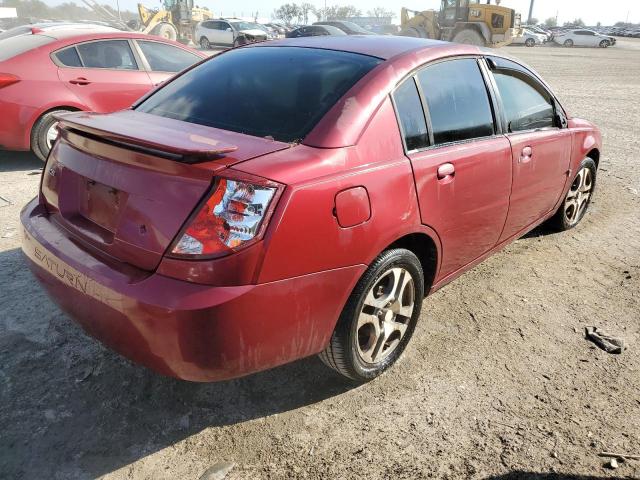 1G8AL54F05Z136293 - 2005 SATURN ION LEVEL 3 RED photo 3