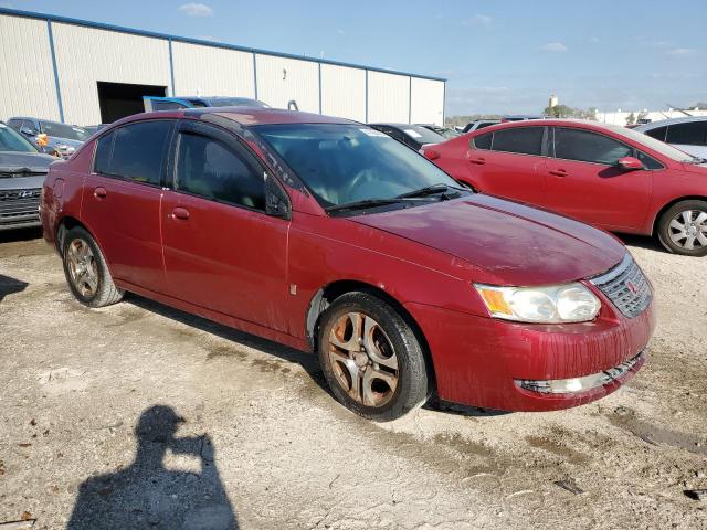 1G8AL54F05Z136293 - 2005 SATURN ION LEVEL 3 RED photo 4