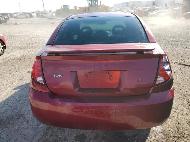 1G8AL54F05Z136293 - 2005 SATURN ION LEVEL 3 RED photo 6