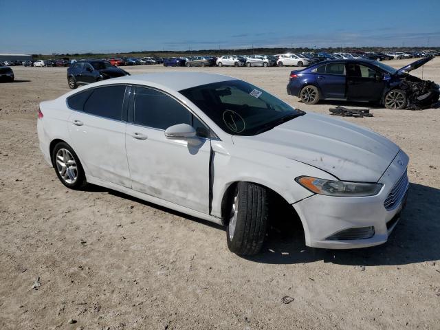 3FA6P0HR1DR311022 - 2013 FORD FUSION SE WHITE photo 4