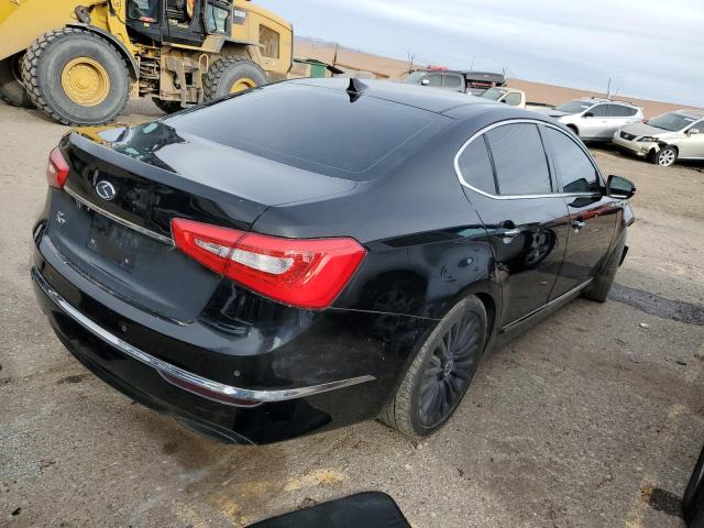 KNALN4D74E5125684 - 2014 KIA CADENZA PREMIUM BLACK photo 3