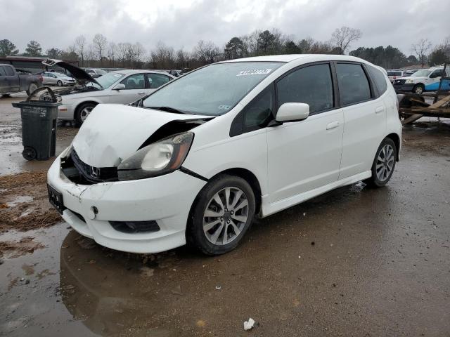 JHMGE8G57CC015676 - 2012 HONDA FIT SPORT WHITE photo 1