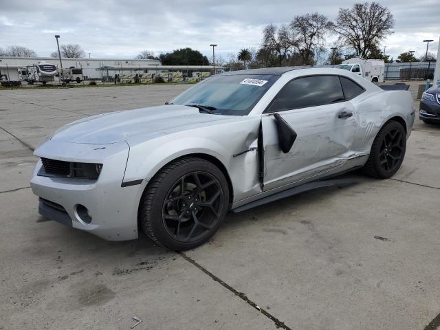 2G1FC1EV9A9166772 - 2010 CHEVROLET CAMARO LT SILVER photo 1