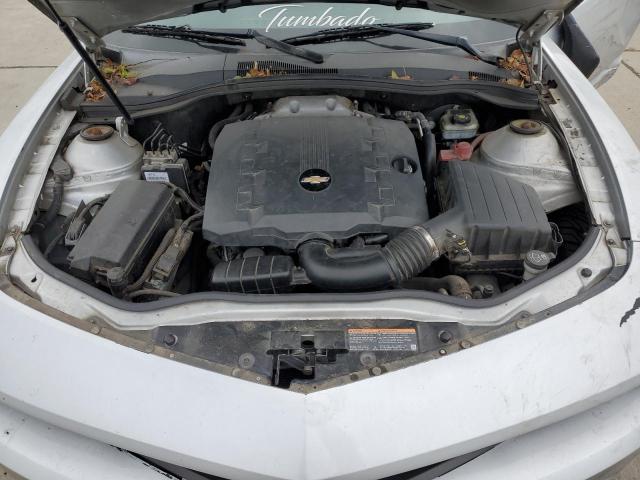 2G1FC1EV9A9166772 - 2010 CHEVROLET CAMARO LT SILVER photo 11