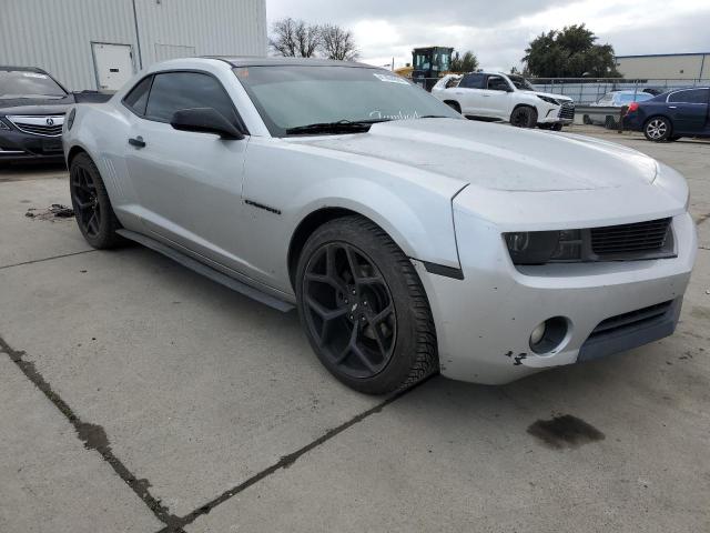 2G1FC1EV9A9166772 - 2010 CHEVROLET CAMARO LT SILVER photo 4