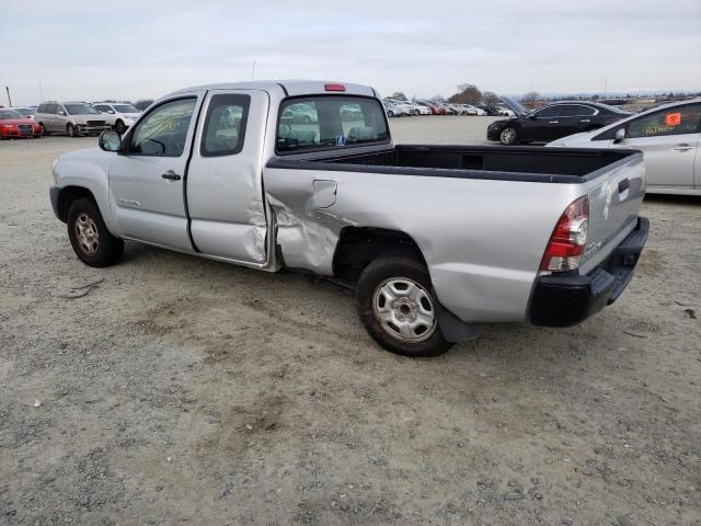 5TFTX4CN1BX008996 - 2011 TOYOTA TACOMA ACCESS CAB SILVER photo 2