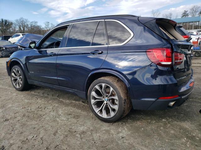 5UXKR0C57F0P09778 - 2015 BMW X5 XDRIVE35I BLUE photo 2