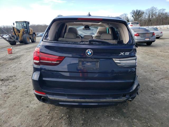 5UXKR0C57F0P09778 - 2015 BMW X5 XDRIVE35I BLUE photo 6