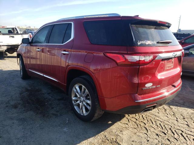 1GNEVKKW4JJ269240 - 2018 CHEVROLET TRAVERSE HIGH COUNTRY RED photo 2