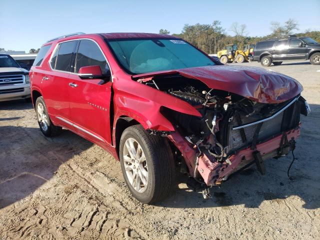 1GNEVKKW4JJ269240 - 2018 CHEVROLET TRAVERSE HIGH COUNTRY RED photo 4