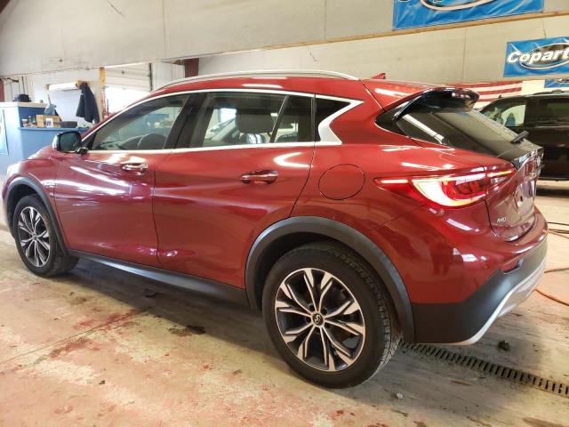 SJKCH5CR7HA031908 - 2017 INFINITI QX30 BASE RED photo 2