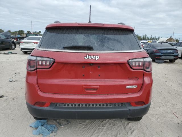 3C4NJCBB9JT233592 - 2018 JEEP COMPASS LATITUDE RED photo 6