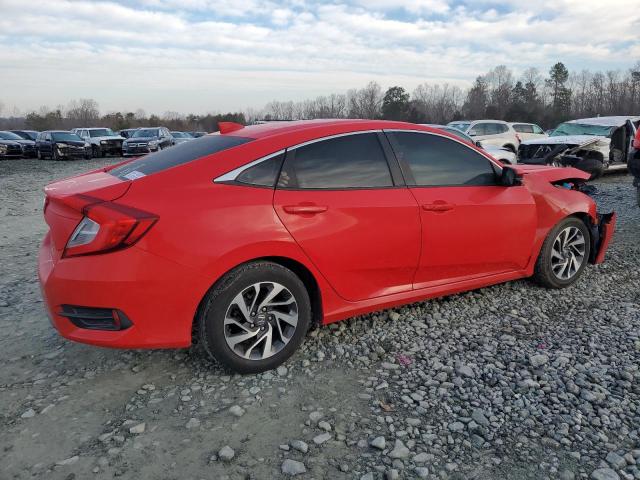 2HGFC2F74HH514458 - 2017 HONDA CIVIC EX RED photo 3