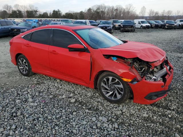 2HGFC2F74HH514458 - 2017 HONDA CIVIC EX RED photo 4