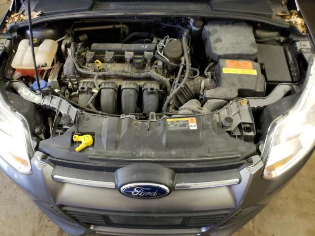 1FADP3F27DL373733 - 2013 FORD FOCUS SE GRAY photo 11