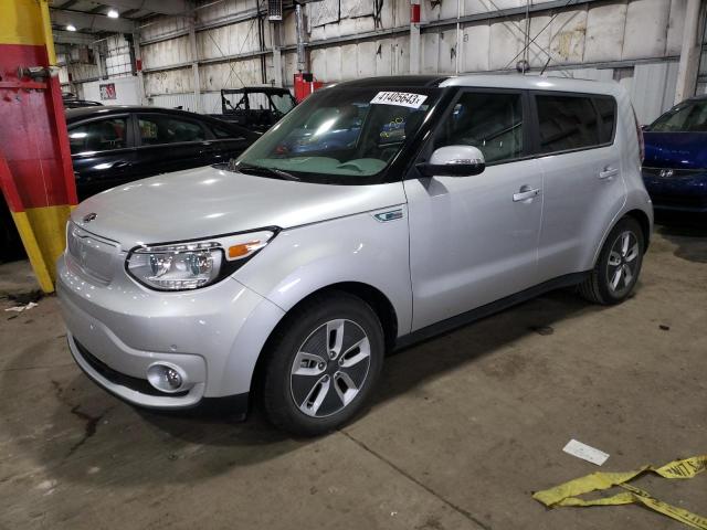 KNDJX3AE3H7019981 - 2017 KIA SOUL EV + SILVER photo 1