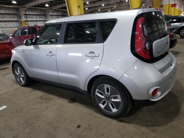 KNDJX3AE3H7019981 - 2017 KIA SOUL EV + SILVER photo 2