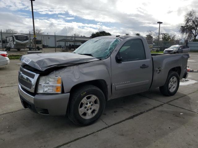 1GCEC14J28Z311670 - 2008 CHEVROLET SILVERADO C1500 GRAY photo 1