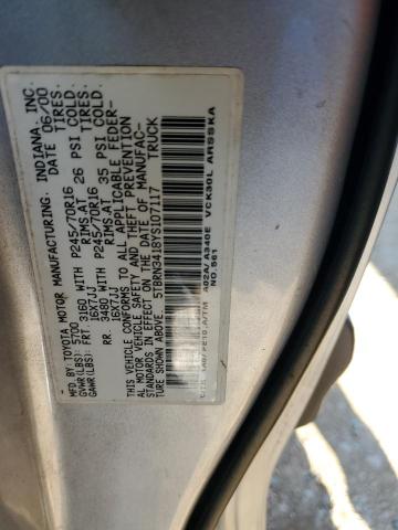 5TBRN3418YS107117 - 2000 TOYOTA TUNDRA ACCESS CAB SR5 GRAY photo 12