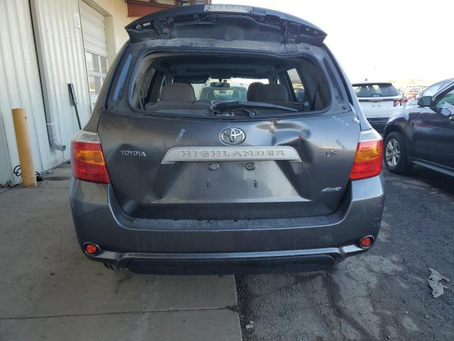 JTEES41A692142509 - 2009 TOYOTA HIGHLANDER GRAY photo 6