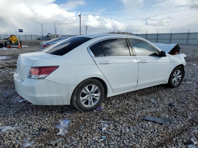 JHMCP26429C008447 - 2009 HONDA ACCORD LXP WHITE photo 3