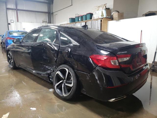 1HGCV1F31MA117853 - 2021 HONDA ACCORD SPORT BLACK photo 2