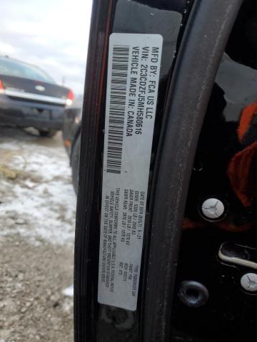 2C3CDZFJ5MH580616 - 2021 DODGE CHALLENGER R/T SCAT PACK BLACK photo 12