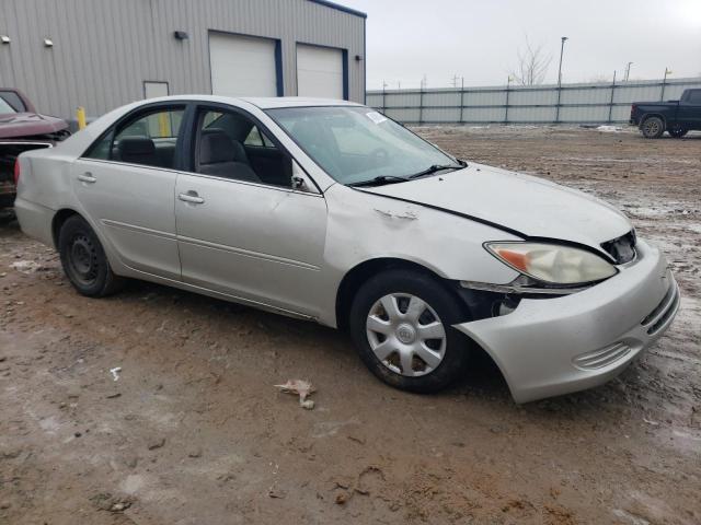 4T1BE32K03U745110 - 2003 TOYOTA CAMRY LE SILVER photo 4