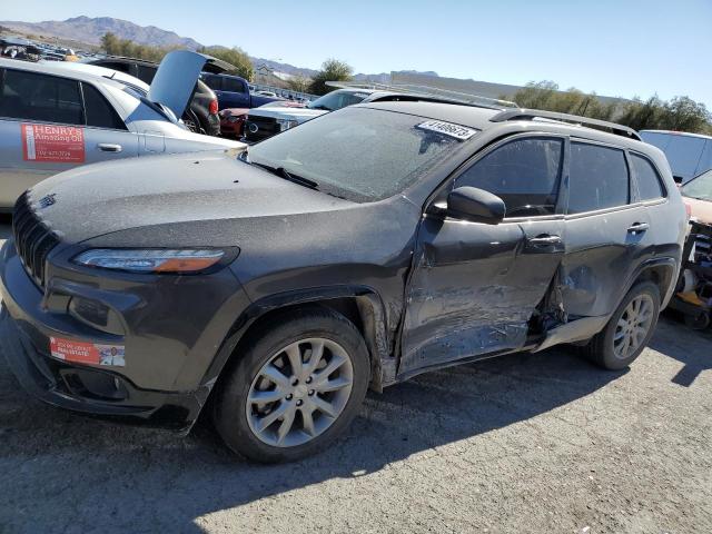 1C4PJLCB5JD611923 - 2018 JEEP CHEROKEE LATITUDE GRAY photo 1