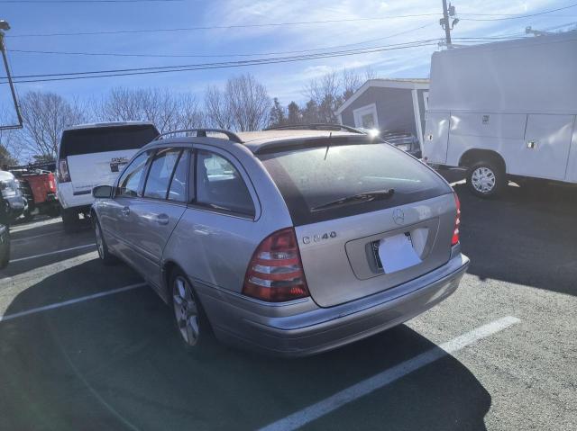 WDBRH61J35F674074 - 2005 MERCEDES-BENZ C 240 SPORTWAGON SILVER photo 3