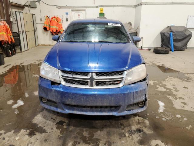 1C3CDZCB8DN557741 - 2013 DODGE AVENGER SXT BLUE photo 5