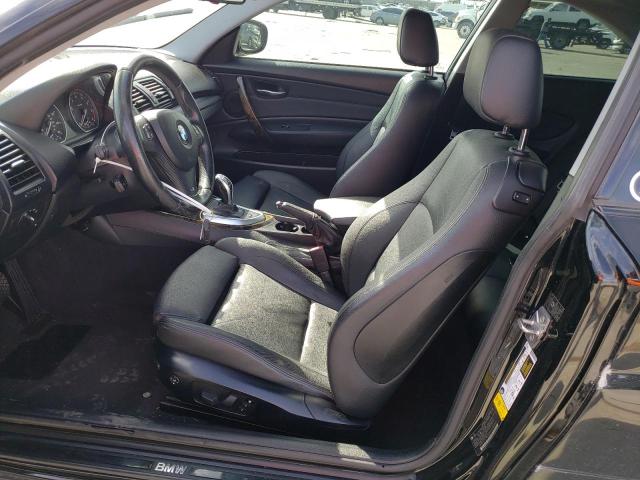 WBAUC9C55BVM09957 - 2011 BMW 1 SERIES I BLACK photo 7