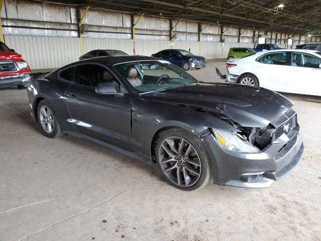 1FA6P8CF2F5339493 - 2015 FORD MUSTANG GT GRAY photo 4